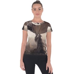 Lord Of The Dragons From Fonebook Short Sleeve Sports Top  by 2853937