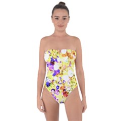 Sequins And Pins Tie Back One Piece Swimsuit by essentialimage