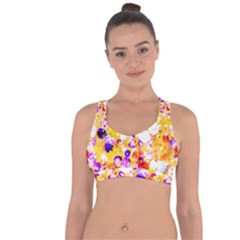 Summer Sequins Cross String Back Sports Bra by essentialimage