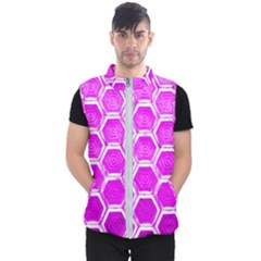 Hexagon Windows  Men s Puffer Vest by essentialimage365