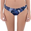 Structure Blue Background Reversible Hipster Bikini Bottoms View3