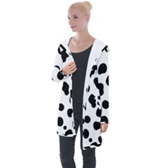 Spots Longline Hooded Cardigan by Sobalvarro