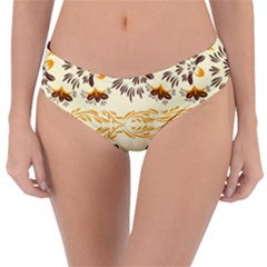 Decorative Flowers Reversible Classic Bikini Bottoms by Eskimos