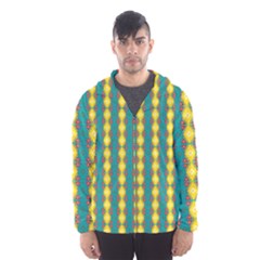 Native American Pattern Men s Hooded Windbreaker by ExtraGoodSauce