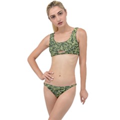 Camouflage Green The Little Details Bikini Set by JustToWear