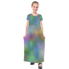 Plasma  Kids  Short Sleeve Maxi Dress by JustToWear