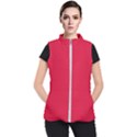 Color Crimson Women s Puffer Vest View1