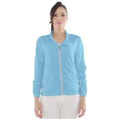 Color Sky Blue Women s Windbreaker by Kultjers