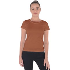 Color Sienna Short Sleeve Sports Top  by Kultjers