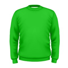 Color Lime Green Men s Sweatshirt