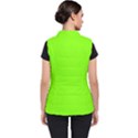 Color Chartreuse Women s Puffer Vest View2