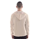 Color Blanched Almond Men s Hooded Windbreaker View2