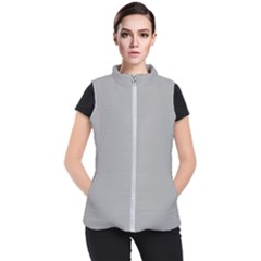 Color Dark Grey Women s Puffer Vest by Kultjers
