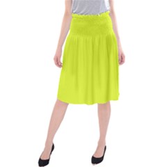 Color Luis Lemon Midi Beach Skirt by Kultjers