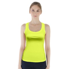 Color Luis Lemon Racer Back Sports Top by Kultjers