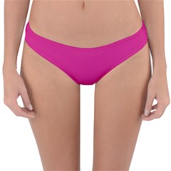 Color Barbie Pink Reversible Hipster Bikini Bottoms by Kultjers