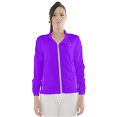 Color Electric Violet Women s Windbreaker by Kultjers