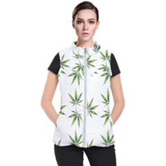 Cannabis Curative Cut Out Drug Women s Puffer Vest by Dutashop