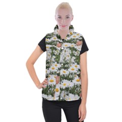 Champs De Marguerites Women s Button Up Vest