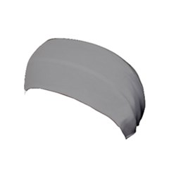 Battleship Grey Yoga Headband by FEMCreations