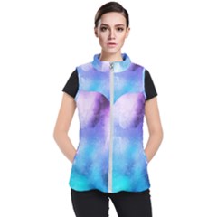 Metallic Paint Women s Puffer Vest by goljakoff