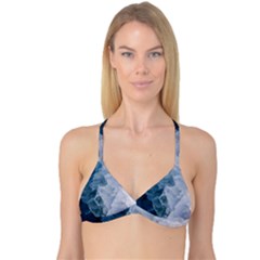 Storm Blue Ocean Reversible Tri Bikini Top by goljakoff