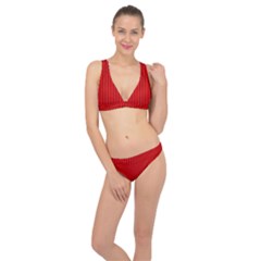 Zappwaits Classic Banded Bikini Set  by zappwaits