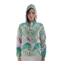  Palm Trees by Traci K Women s Hooded Windbreaker View1