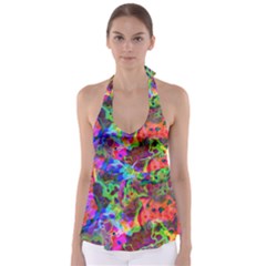 Electric Babydoll Tankini Top by JustToWear