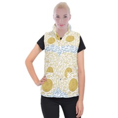 Sunshine Painting Women s Button Up Vest by goljakoff
