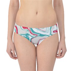 Vector Vivid Marble Pattern 4 Hipster Bikini Bottoms by goljakoff