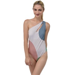 Abstract Shapes  To One Side Swimsuit by Sobalvarro