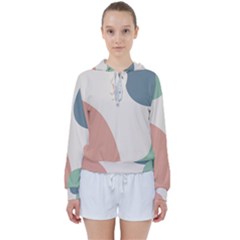 Abstract Shapes  Women s Tie Up Sweat by Sobalvarro