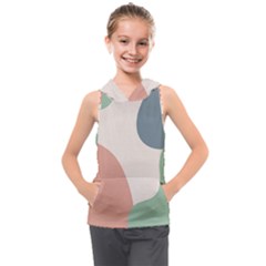 Abstract Shapes  Kids  Sleeveless Hoodie by Sobalvarro