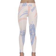 Marble Stains  Classic Yoga Leggings by Sobalvarro