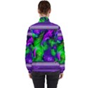 Feathery Winds Women s High Neck Windbreaker View2