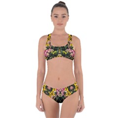 Springflowers Criss Cross Bikini Set by LW323