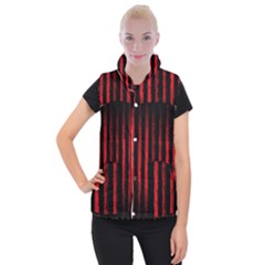 Red Lines Women s Button Up Vest by goljakoff