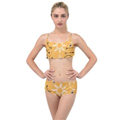 Pattern Mystic Color2 Layered Top Bikini Set by alllovelyideas