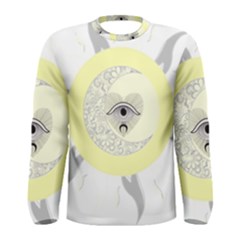 Soleil-lune-oeil Men s Long Sleeve Tee by byali