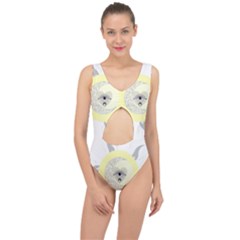 Soleil-lune-oeil Center Cut Out Swimsuit by byali