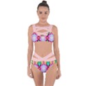 Colorful Abstract Painting E Bandaged Up Bikini Set  View1