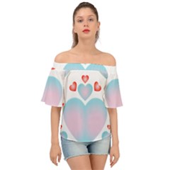 Hearth  Off Shoulder Short Sleeve Top by WELCOMEshop