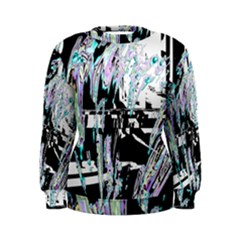 Digital Wave Women s Sweatshirt by MRNStudios