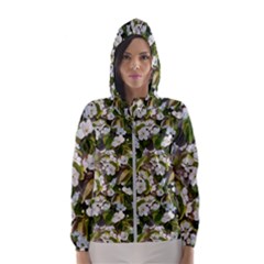 Blooming Garden Women s Hooded Windbreaker by SychEva