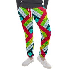 Pop Art Mosaic Men s Jogger Sweatpants by essentialimage365