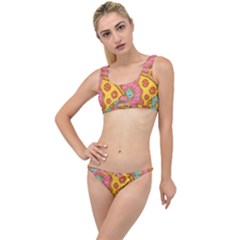 Fast Food Pizza And Donut Pattern The Little Details Bikini Set by DinzDas