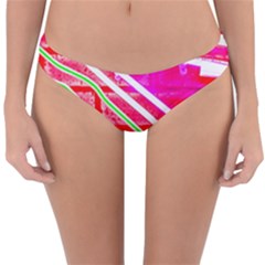 Pop Art Neon Wall Reversible Hipster Bikini Bottoms by essentialimage365