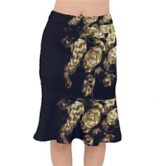 Bud Gilt  Short Mermaid Skirt by MRNStudios