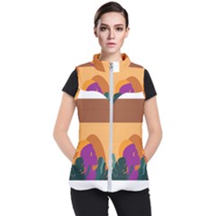 Girl Power Women s Puffer Vest by designsbymallika